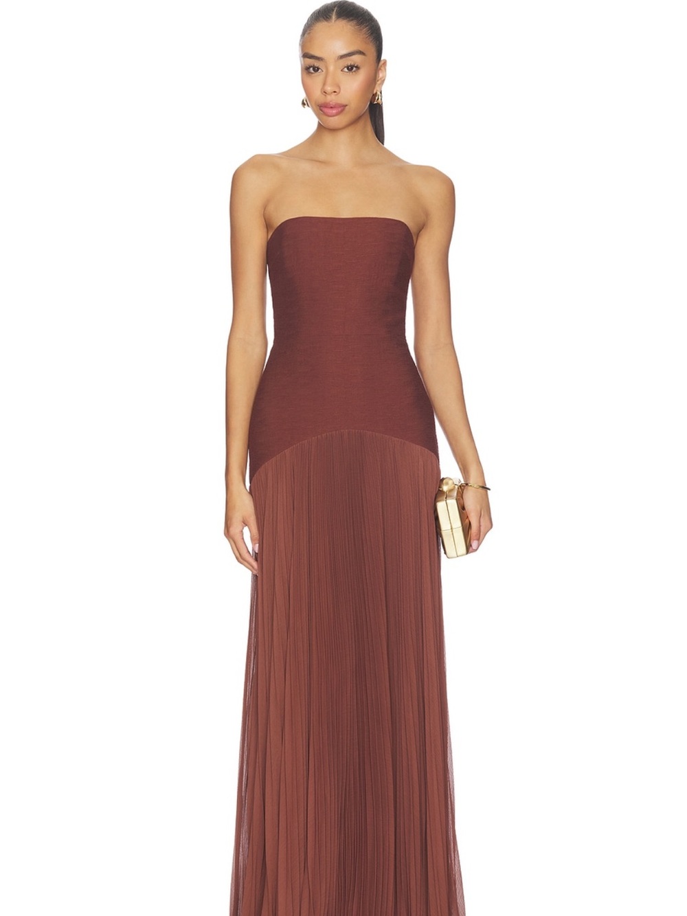 ALEXIS Sunniva Dress in Brown